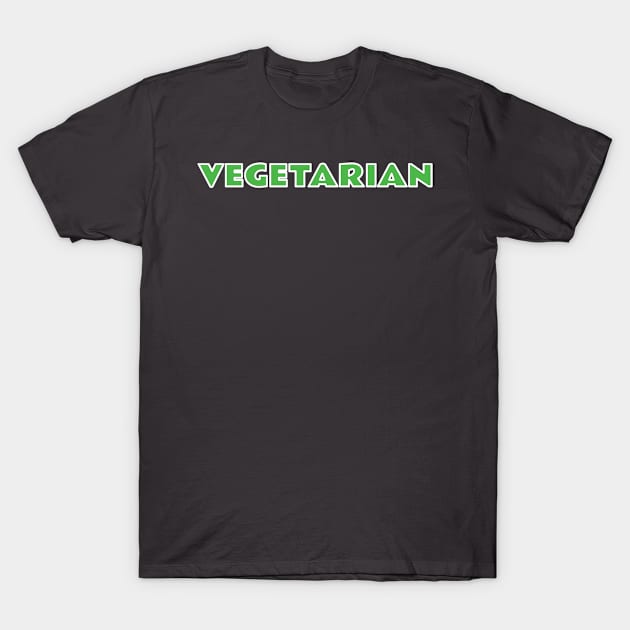 Vegetarian T-Shirt by emojiawesome